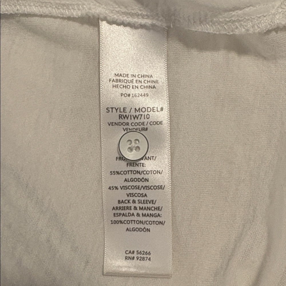 Splendid Collection White Women's Button Down Top… - image 3